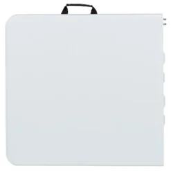 Flash Furniture 4-Foot Height Adjustable Bi-Fold Granite White Plastic Folding Table -Furniture Shop GUEST b3ea0999 ed4d 45f8 8f6e 0689c5e65034