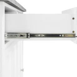 Avery Kitchen Island/Cart Distressed White/White Marble - Crosley 37 Avery Kitchen Island/Cart Distressed White/White Marble - Crosley -Furniture Shop GUEST b50dce41 ec55 4731 a9f2 9f969afbf385