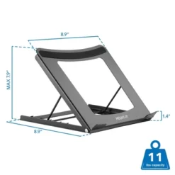 Mount-It! Laptop Stand For Desk Adjustable Height | Solid Steel Laptop Riser | 5 Adjustable Heights | Properly Positions Head, Neck, Back & Wrists 15 Mount-It! Laptop Stand For Desk Adjustable Height | Solid Steel Laptop Riser | 5 Adjustable Heights | Properly Positions Head, Neck, Back & Wrists -Furniture Shop GUEST b561455b 7bdd 493a 8edd 064f93461f3f