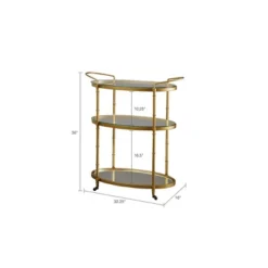 Lauren Bar Cart Antique Gold -Furniture Shop GUEST b575c1bc f874 49e0 aa31 6950ca99e266