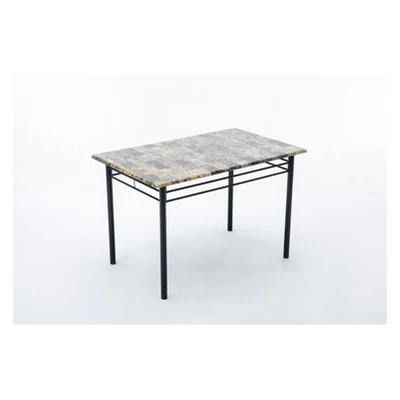 Gareth Breakfast Nook Dining Table Black - Boraam 3 Gareth Breakfast Nook Dining Table Black - Boraam