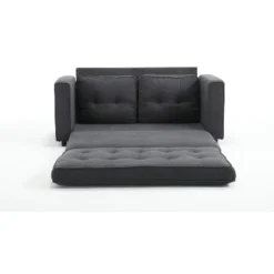 Convertible Folding Futon Sofa Bed, Dark Gray - ModernLuxe -Furniture Shop GUEST b69ab85d 9c40 4d94 9a32 812a6ab2bec8