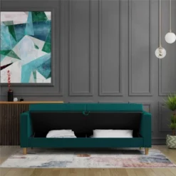 Liberty Futon With Storage - CosmoLiving By Cosmopolitan 23 Liberty Futon With Storage - CosmoLiving By Cosmopolitan -Furniture Shop GUEST b6f9ad31 d3b4 4a79 b6cb 9c80b1950761