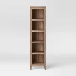 72" Carson Narrow Bookcase - Threshold