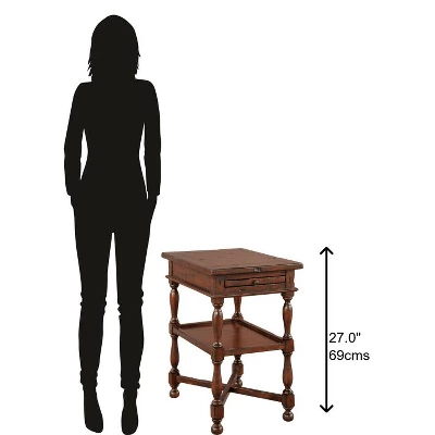 Hekman 81227 Hekman Side Table 8-1227 Antique 6 Hekman 81227 Hekman Side Table 8-1227 Antique - Image 4