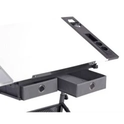 Core Drawing Table And Stool Set Charcoal Black/White - Studio Designs 33 Core Drawing Table And Stool Set Charcoal Black/White - Studio Designs -Furniture Shop GUEST ba1dbb4e 6bb8 4e15 a8dd 233c7d56cc4b