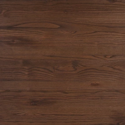 Merrick Lane 31.5 Steel Indoor Contemporary Table With Square Rustic Wood Top 8 Merrick Lane 31.5 Steel Indoor Contemporary Table With Square Rustic Wood Top - Image 6