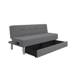 Wilton Dream Convertible Futon Sofa Bed Charcoal - Serta -Furniture Shop GUEST bae3c144 5e56 4a3b b7d9 5ed6218d6bcc