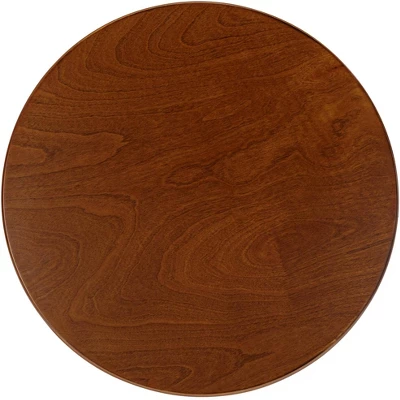 Aberta 18" Wide Walnut 1-Shelf Side Table 3 Aberta 18" Wide Walnut 1-Shelf Side Table