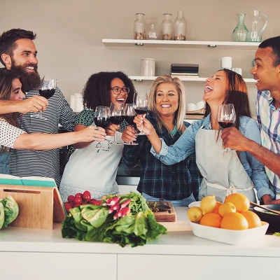 Bamboo 8 Bottle Rack-Space Saving Tabletop Free Standing Bottle Holder For Kitchen, Bar, Dining Room-Modern Storage Shelf By Hastings Home 4 Bamboo 8 Bottle Rack-Space Saving Tabletop Free Standing Bottle Holder For Kitchen, Bar, Dining Room-Modern Storage Shelf By Hastings Home - Image 2