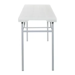 Resin Training Multi Purpose Table Light Gray - OSP Home Furnishings 8 Resin Training Multi Purpose Table Light Gray - OSP Home Furnishings -Furniture Shop GUEST bc80f25d 7f3b 4d23 b6be 375b690eaa9e