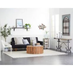 Coastal Anchor Metal Console Table Brown - Olivia & May -Furniture Shop GUEST bca36790 957c 4ccf b19c 5ef1f7cb5ce0