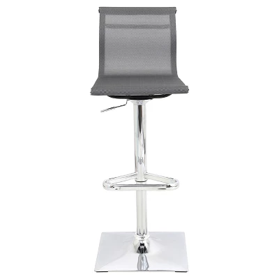 Mirage Contemporary Adjustable Barstool - LumiSource 6 Mirage Contemporary Adjustable Barstool - LumiSource - Image 4