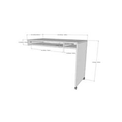 2pc Essentials Home Office Set With 3 Drawer File Cabinet - Nexera -Furniture Shop GUEST c0775796 676f 4254 8064 22fee170c6df