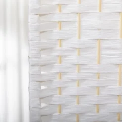 HOMCOM Room Divider, Folding Privacy Screen, 5.6' Room Separator, Wave Fiber Freestanding Partition Wall Divider 11 HOMCOM Room Divider, Folding Privacy Screen, 5.6' Room Separator, Wave Fiber Freestanding Partition Wall Divider -Furniture Shop GUEST c18751fa 5f51 444d 8d7d 3e400fb30da6