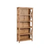 Saint Birch Houston 5-shelf Bookcase, Rustic Brown -Furniture Shop GUEST c2d52a03 e8cb 4188 8627 b3d824a78ee8