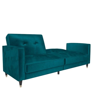 Eliza Pin Tufted Futon - Room & Joy 6 Eliza Pin Tufted Futon - Room & Joy - Image 4
