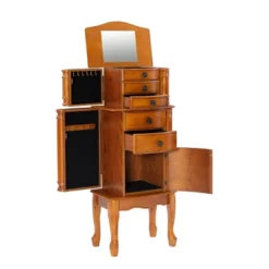 Marie Jewelry Armoire Oak - Powell Company 16 Marie Jewelry Armoire Oak - Powell Company -Furniture Shop GUEST c3db41a3 5c78 4b47 9324 d3a846d0fae4