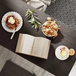 ODK 55 Inch Rectangular Modern Bar Height Narrow Pub, Kitchen, And Dining Table With Metal Legs, Easy To Clean Top, And Fast Assembly, Black -Furniture Shop GUEST c68d008b 4bcc 4610 831c 56707914e314