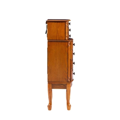 Marie Jewelry Armoire Oak - Powell Company 6 Marie Jewelry Armoire Oak - Powell Company - Image 4