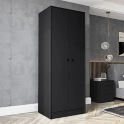 Denmark 2 Door Wardrobe - Polifurniture -Furniture Shop GUEST cb3a8766 c5ed 4300 b031 2ca422cbf10c