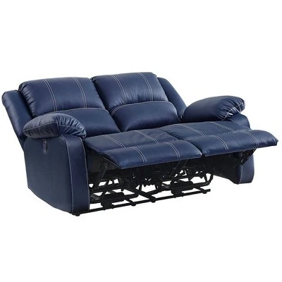 60" Zuriel PU Recliner Sofa - Acme Furniture 4 60" Zuriel PU Recliner Sofa - Acme Furniture - Image 2