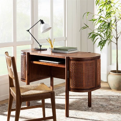 Portola Hills Caned Desk - Threshold™ Designed With Studio McGee 3 Portola Hills Caned Desk - Threshold™ Designed With Studio McGee