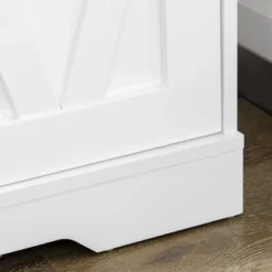 HOMCOM 70.75" Farmhouse Tall Kitchen Pantry Storage Cabinet, Freestanding Cabinets With Doors And Shelves, Kitchen Shelf Storage With 4 Tiers, White -Furniture Shop GUEST ce3fc95f 2871 4385 a106 adc56291edd3