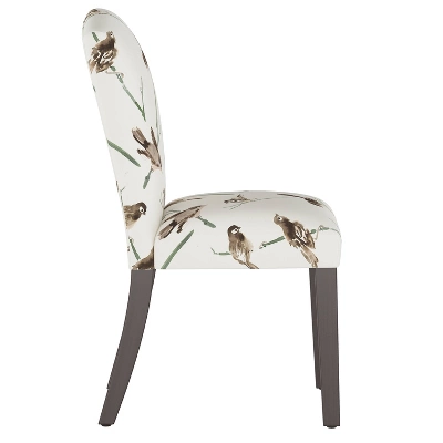 Alex Camel Back Dining Chair In Patterns - Skyline Furniture 4 Alex Camel Back Dining Chair In Patterns - Skyline Furniture - Image 2