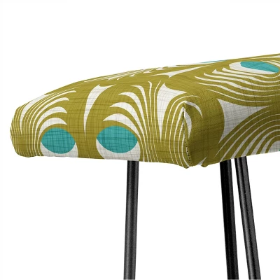 Heather Dutton Oculus Olive Green Bench - Deny Designs 4 Heather Dutton Oculus Olive Green Bench - Deny Designs - Image 2