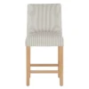 Kendra Slipcover Counter Height Barstool Oxford Stripe Taupe - Skyline Furniture 1 Kendra Slipcover Counter Height Barstool Oxford Stripe Taupe - Skyline Furniture -Furniture Shop GUEST cf7167e6 6cd2 4cf2 b771 af150a6c9434