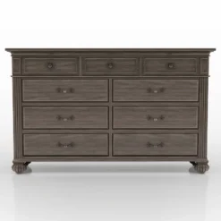 Pennings 9 Drawer Dresser With Mirror Gray - HOMES: Inside + Out 18 Pennings 9 Drawer Dresser With Mirror Gray - HOMES: Inside + Out -Furniture Shop GUEST cfd4b074 7012 4274 a748 5edd201576d3
