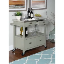 Sydney Kitchen Cart - Linon -Furniture Shop GUEST d05eeba1 05f8 43a5 a151 f574b1020730