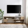 Modern Reeded Door Extendable TV Stand For TVs Up To 50" - Saracina Home -Furniture Shop GUEST d0dca7f4 d483 4d69 bc11 c6d7f91b0f11