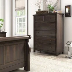 Cory 5 Drawer Wood Modular Storage Chest - Inspire Q