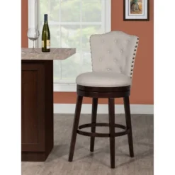 Edenwood Barstool Chocolate/Cream - Hillsdale Furniture 11 Edenwood Barstool Chocolate/Cream - Hillsdale Furniture -Furniture Shop GUEST d101d4e4 9e80 4b51 b49d 6992872d296f