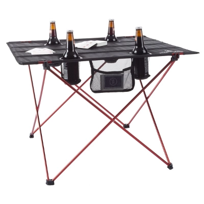 Leisure Sports Outdoor Folding Camp Table With Carry Bag - Black 9 Leisure Sports Outdoor Folding Camp Table With Carry Bag - Black - Image 7