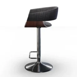 Calina Adjustable Swivel Barstool Charcoal Gray - WyndenHall -Furniture Shop GUEST d17316a3 8589 4804 b445 a5d237abce91