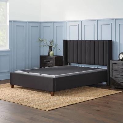 Adele Vertical Upholstered Wingback Bed β Brookside Home 12 Adele Vertical Upholstered Wingback Bed β Brookside Home - Image 10