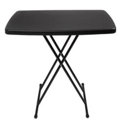 Folding Table Set - Set Of 2 Lightweight Portable Tables - Small Plastic Desk For Camping, Playing Cards, Crafting, And More By Everyday Home (Black) 12 Folding Table Set - Set Of 2 Lightweight Portable Tables - Small Plastic Desk For Camping, Playing Cards, Crafting, And More By Everyday Home (Black) -Furniture Shop GUEST d1a60895 1889 4e41 8255 ea0ba6aff028