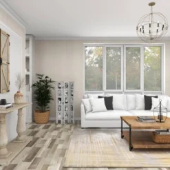 Farmhouse Chinquapin Wood Rectangle Room Divider Screen White - Olivia & May -Furniture Shop GUEST d1f72ad0 308a 463a a898 7bf7b39e26ca