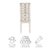 Obrecht Jewelry Armoire Off White - Powell Company -Furniture Shop GUEST d24c34d7 b639 4cbd 9cff 573a95c04763