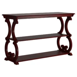 Ravenswood Carved Detail Console Table - Inspire Q® -Furniture Shop GUEST d2b286f1 6725 4328 b91a 1d934d5f91e8