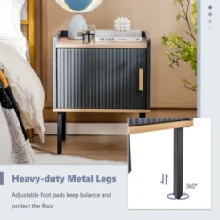 Costway Nightstand Bedside End Table With Door Cabinet For Living Room Bedroom 18 Costway Nightstand Bedside End Table With Door Cabinet For Living Room Bedroom -Furniture Shop GUEST d2f022e8 3215 47e8 b9bd d20e8d62c0aa