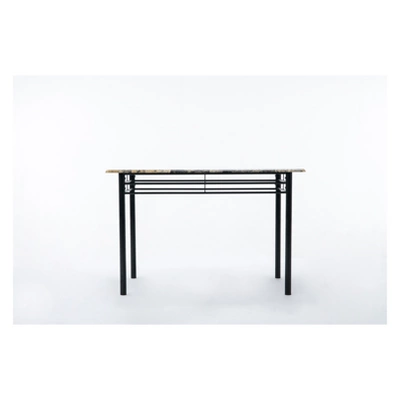Gareth Breakfast Nook Dining Table Black - Boraam 11 Gareth Breakfast Nook Dining Table Black - Boraam - Image 9