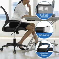 Yaheetech Adjustable Ergonomic Computer Chair Office Chair 19 Yaheetech Adjustable Ergonomic Computer Chair Office Chair -Furniture Shop GUEST d43aa7ea 23ff 48ab bee7 99a1eef70d2a