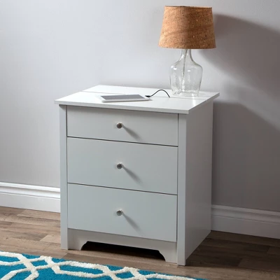Vito Nightstand Charging Station - South Shore 3 Vito Nightstand Charging Station - South Shore