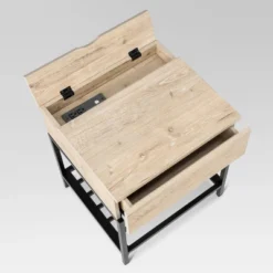 Loring End Table With Charging Station - Threshold™ -Furniture Shop GUEST d4b23323 607f 4bd3 9988 eaac3936810f