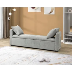 Pedro 59.4" Wide Storage Bench | ARTFUL LIVING DESIGN -Furniture Shop GUEST d4ef6d9e efb0 4330 8a55 cf7ef02feec3