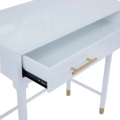 Set Of 2 Traditional Wood Console Tables With Mirror White - Olivia & May -Furniture Shop GUEST d5edc990 dba5 492e b6e5 1e92cf651660